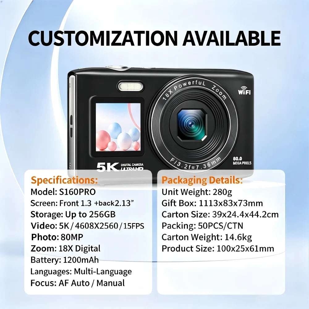Camara Digital CCD Doble Pantalla