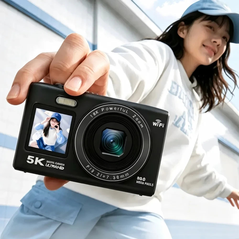 Camara Digital CCD Doble Pantalla