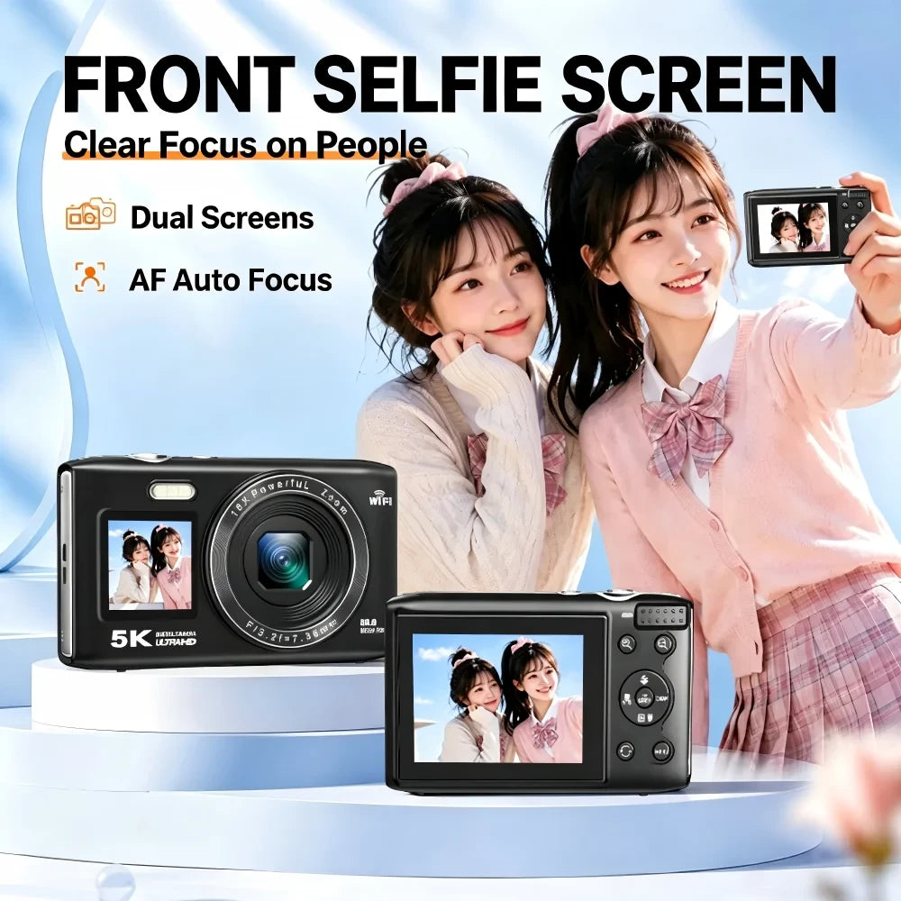 Camara Digital CCD Doble Pantalla