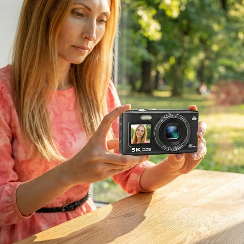 Camara Digital CCD Doble Pantalla