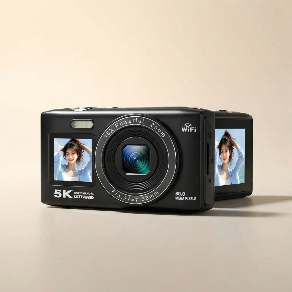 Camara Digital CCD Doble Pantalla
