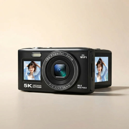 Camara Digital CCD Doble Pantalla